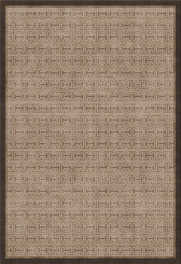 Anna-Veda 11208-meander I - handmade rug,  tibetan (India), 100 knots quality